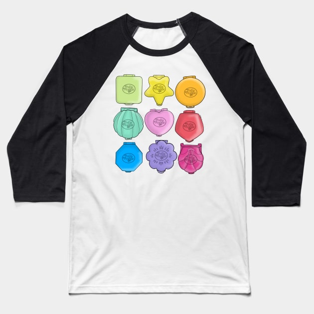 Polly Pocket Baseball T-Shirt by Iblue